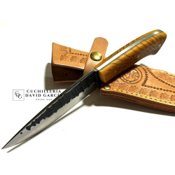 Forja Celta Cuchillo Fenix  Acero 5160 Piña y Resina