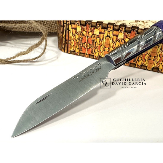 FV Taramundi Navaja Artesana Juma Pin Mosaico decorativo