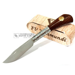 F.V Taramundi Navaja Artesana Madera de Cocobolo Pin decorativo