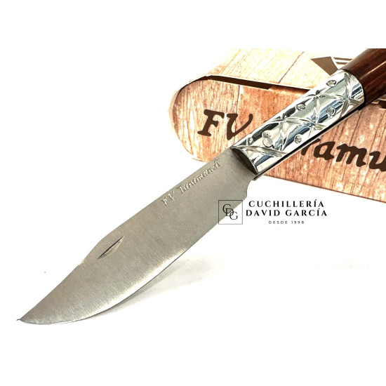 F.V Taramundi Navaja Artesana Madera de Cocobolo Pin decorativo