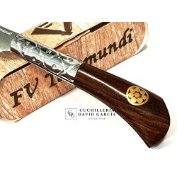 F.V Taramundi Navaja Artesana Madera de Cocobolo Pin decorativo
