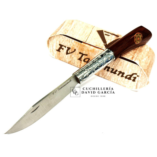 F.V Taramundi Navaja Artesana Madera de Cocobolo Pin decorativo