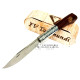 F.V Taramundi Navaja Artesana Madera de Cocobolo Pin decorativo