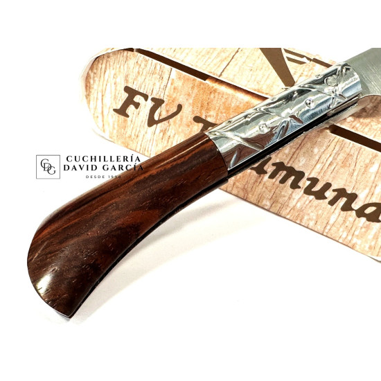 F.V Taramundi Navaja Artesana Madera de Cocobolo Pin decorativo