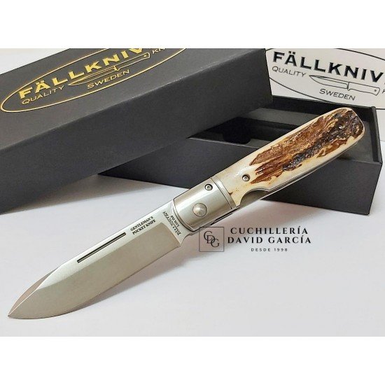 Fallkniven Gentleman Pocket GPs Asta Ciervo Sambar 