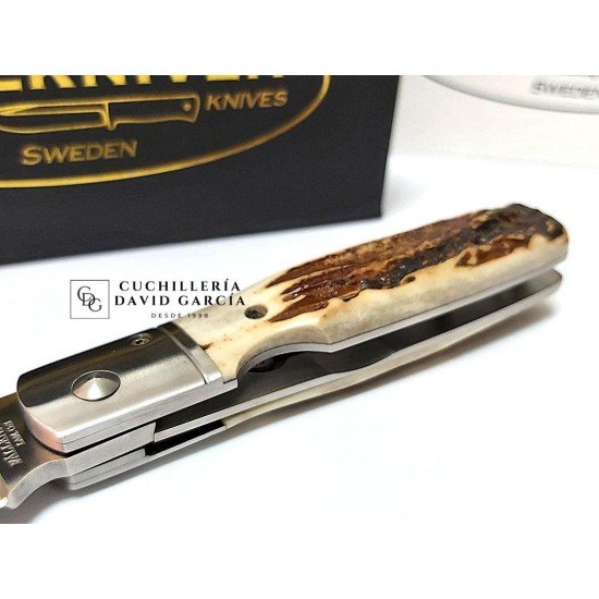 Fallkniven Gentleman Pocket GPs Asta Ciervo Sambar Fallkniven Gentleman Pocket GPs Asta Ciervo Sambar