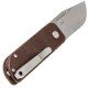 Navaja Black Fox BF-758 MIB Micarta Marron Un-Bowie Design By por Kean Alfaro Navaja Black Fox BF-758 MIB Micarta Marron Un-Bowie Design By por Kean Alfaro