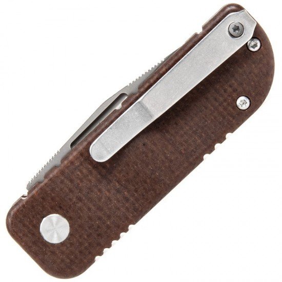 Navaja Black Fox BF-758 MIB Micarta Marron Un-Bowie Design By por Kean Alfaro Navaja Black Fox BF-758 MIB Micarta Marron Un-Bowie Design By por Kean Alfaro