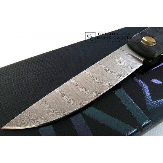 Fox Chnops FX-543 DCF Damascus - Carbon Fiber Fox Chnops FX-543 DCF Damascus - Carbon Fiber