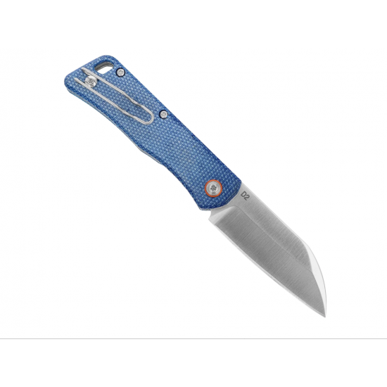 BlackFox Teeny BF-785 MIBL  Micarta Azul, Acero D2  