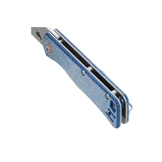 BlackFox Teeny BF-785 MIBL  Micarta Azul, Acero D2  