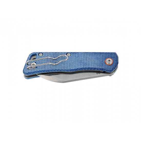 BlackFox Teeny BF-785 MIBL  Micarta Azul, Acero D2  