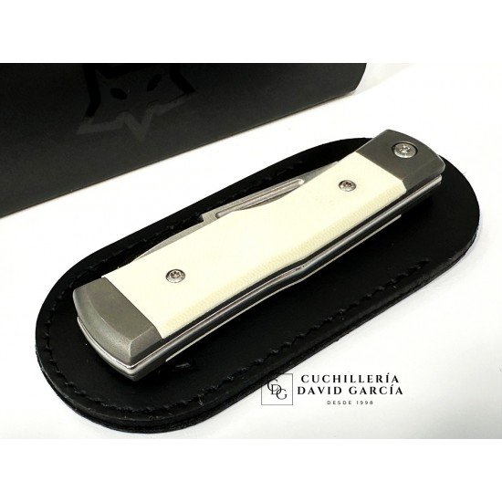 Fox Barlow FX-558-BO Micarta Bison Acero M390 Fox Barlow FX-558-BO Micarta Bison Acero M390