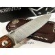FX-525 DB Navaja Terzuola Acero Damasco Madera de Bocote FX-525 DB Navaja Terzuola Acero Damasco Madera de Bocote