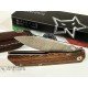FX-525 DB Navaja Terzuola Acero Damasco Madera de Bocote FX-525 DB Navaja Terzuola Acero Damasco Madera de Bocote