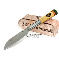 FV Taramundi Navaja Artesana Madera de Boj / Bandera de España  Triskel