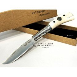 F.V Taramundi Navaja Artesana Asta de Ciervo "Quiastolita" F.V Taramundi Navaja Artesana Asta de Ciervo "Quiastolita"