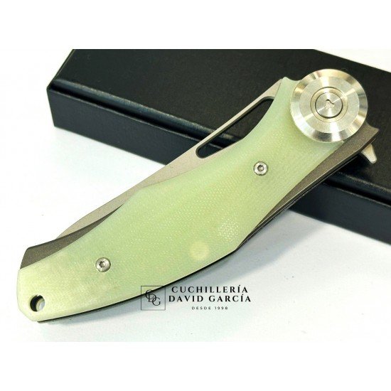 Iakue Delta Dark G10 Jade Acero D2 11082 Iakue Delta Dark G10 Jade Acero D2 11082