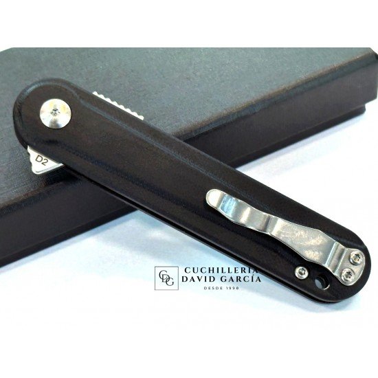 Iakue Dandy G10 negro Acero D2 11058 Iakue Dandy G10 negro Acero D2 11058