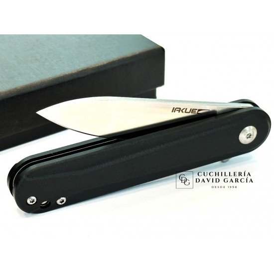 Iakue Dandy G10 negro Acero D2 11058 Iakue Dandy G10 negro Acero D2 11058