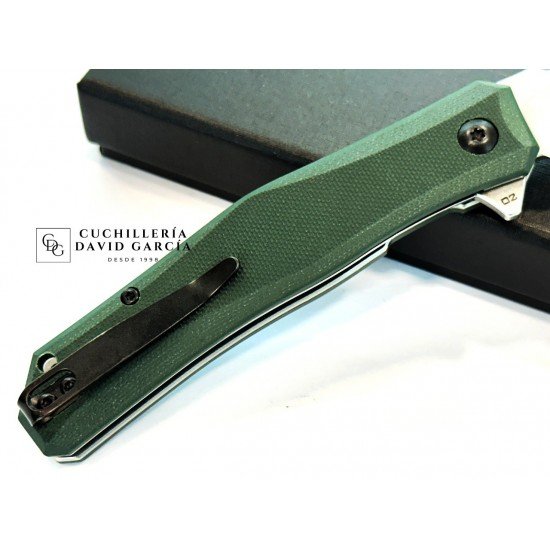 Iakue Fine G10 Verde Acero D2 11095 Iakue Fine G10 Verde Acero D2 11095