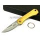Iakue Navaja Mini Wómbat Acero D2 Latón 11061 Iakue Navaja Mini Wómbat Acero D2 Latón 11061