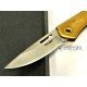 Iakue Navaja Mini Wómbat Acero D2 Latón 11061 Iakue Navaja Mini Wómbat Acero D2 Latón 11061
