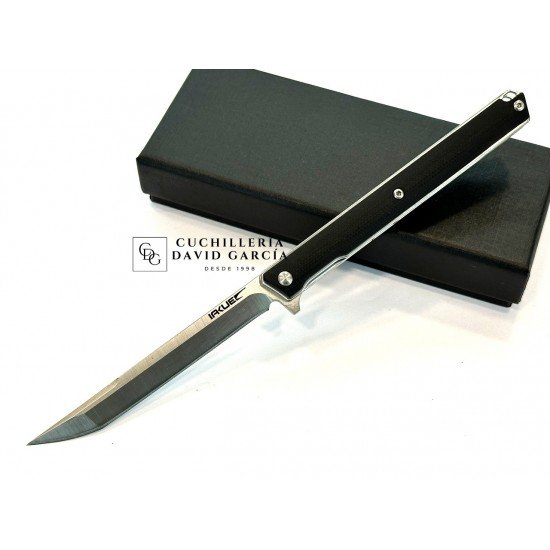 Iakue Pluma G10 negro Acero D2 11097 Iakue Pluma G10 negro Acero D2 11097