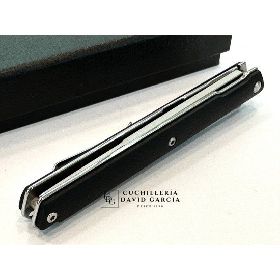Iakue Pluma G10 negro Acero D2 11097 Iakue Pluma G10 negro Acero D2 11097