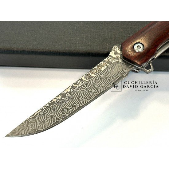 Iakue Deluxe Madera Rosewood Acero Damasco 11017 Iakue Deluxe Madera Rosewood Acero Damasco 11017