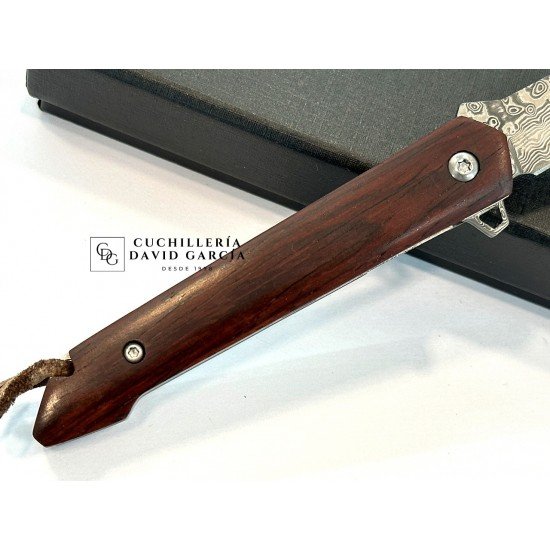 Iakue Deluxe Madera Rosewood Acero Damasco 11017 Iakue Deluxe Madera Rosewood Acero Damasco 11017