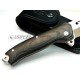 J&V Cuchillos de Aventura SV4 Micarta Negra J&V Cuchillos de Aventura SV4 Micarta Negra