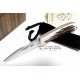 J&V Cuchillos de Aventura Campera Asta de Ciervo Acero Carbono XC75 J&V Cuchillos de Aventura Campera Asta de Ciervo Acero Carbono XC75