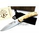 J&V Cuchillos de Aventura Campera Madera de Abedul Acero carbono XC75 J&V Cuchillos de Aventura Campera Madera de Abedul Acero carbono XC75