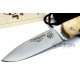 J&V Cuchillos de Aventura Campera Madera de Abedul Acero carbono XC75 J&V Cuchillos de Aventura Campera Madera de Abedul Acero carbono XC75