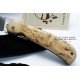 J&V Cuchillos de Aventura Campera Madera de Abedul Acero carbono XC75 J&V Cuchillos de Aventura Campera Madera de Abedul Acero carbono XC75