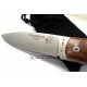 J&V Cuchillos de Aventura Campera Madera de Cocobolo Acero14C28N J&V Cuchillos de Aventura Campera Madera de Cocobolo Acero14C28N