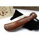 J&V Cuchillos de Aventura Campera Madera de Cocobolo Acero14C28N J&V Cuchillos de Aventura Campera Madera de Cocobolo Acero14C28N