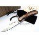 J&V Cuchillos de Aventura Campera Madera de Cocobolo Acero carbono XC75 J&V Cuchillos de Aventura Campera Madera de Cocobolo Acero carbono XC75