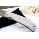 J&V Cuchillos de Aventura Campera Panel de Abeja Acero14C28N 1416-PA J&V Cuchillos de Aventura Campera Panel de Abeja Acero14C28N 1416-PA