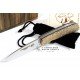 J&V Cuchillos de Aventura Campera Yute Arena Grabado Acero14C28N 1416-YU-AG J&V Cuchillos de Aventura Campera Yute Arena Grabado Acero14C28N 1416-YU-AG