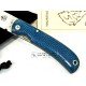 J&V Cuchillos de Aventura Campera XS Micarta Turquesa Acero14C28N 1416-XS-MT J&V Cuchillos de Aventura Campera XS Micarta Turquesa Acero14C28N 1416-XS-MT