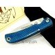 J&V Cuchillos de Aventura Campera XS Micarta Turquesa Acero14C28N 1416-XS-MT J&V Cuchillos de Aventura Campera XS Micarta Turquesa Acero14C28N 1416-XS-MT