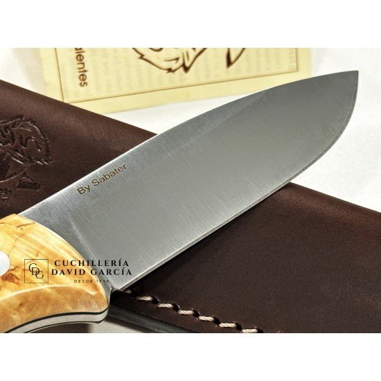 J&V Cuchillos de Aventura XS-Drop Madera de Abedul 1803-AB J&V Cuchillos de Aventura XS-Drop Madera de Abedul 1803-AB