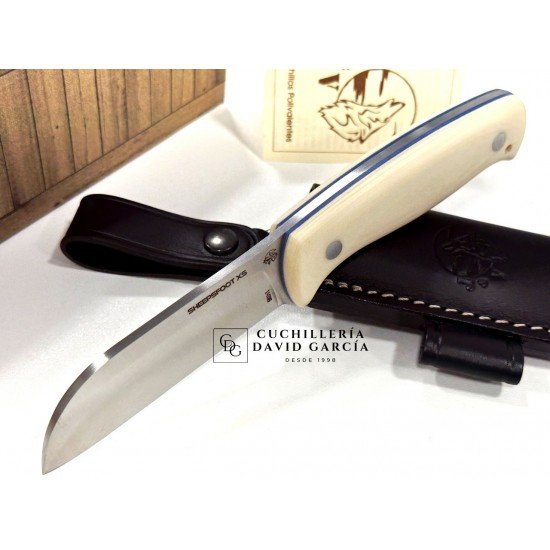 J&V Cuchillos de Aventura XS-SHEEPFOOT TRF BLANCA 1800-TRF-10 J&V Cuchillos de Aventura XS-SHEEPFOOT TRF BLANCA 1800-TRF-10
