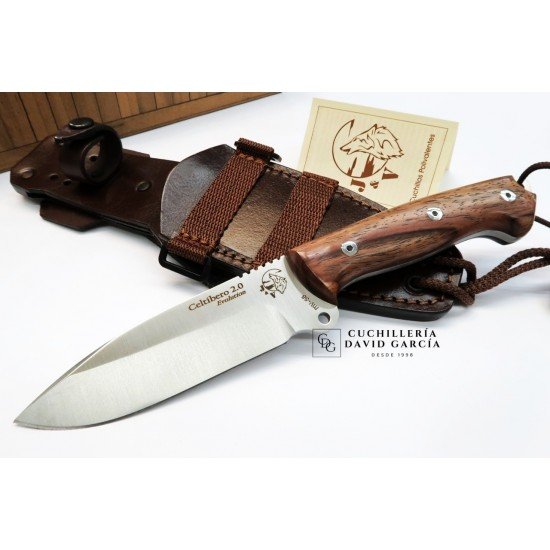 J&V Cuchillos de Aventura Celtibero Evolution 2.0 Madera de Cocobolo J&V Cuchillos de Aventura Celtibero Evolution 2.0 Madera de Cocobolo
