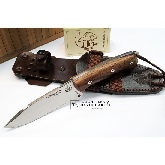 J&V Cuchillos de Aventura Celtibero Evolution 2.0 Madera de Cocobolo J&V Cuchillos de Aventura Celtibero Evolution 2.0 Madera de Cocobolo