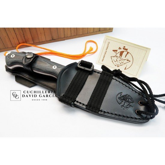 J&V Cuchillos de Aventura Celtibero Evolution 2.0 Micarta Negra 1172P-M1 J&V Cuchillos de Aventura Celtibero Evolution 2.0 Micarta Negra 1172P-M1