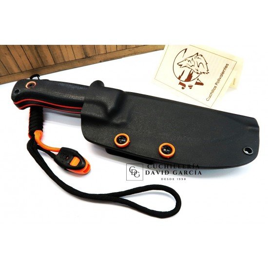 J&V Cuchillos de Aventura Black - Bear Black Micarta Yute 1501-YU-PA J&V Cuchillos de Aventura Black - Bear Black Micarta Yute 1501-YU-PA