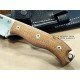 J&V Cuchillos de Aventura Tizón Micarta Marrón Funda Piel1604-YU-MR J&V Cuchillos de Aventura Tizón Micarta Marrón Funda Piel1604-YU-MR